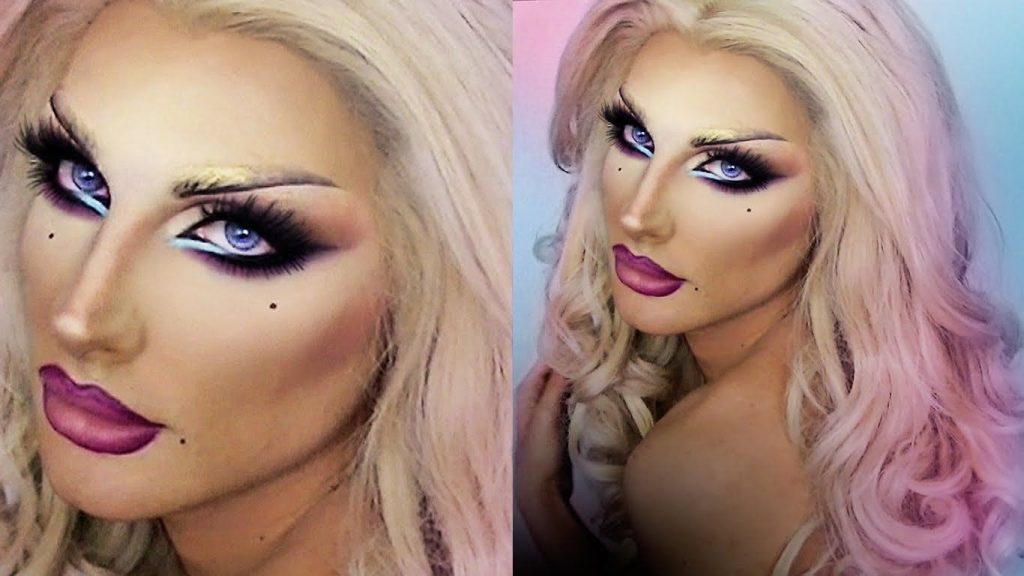 En el maquillaje Drag Queen no pueden faltar las pestañas postizas