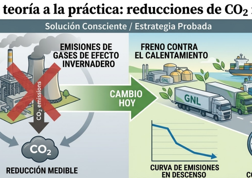 De la teoría a la práctica: reducciones de CO2 reales
